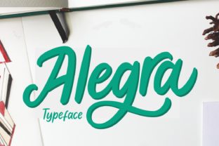 Alegra: A Bold Script Font for Creative Design