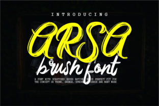 Arsa: The Bold Script Font for Modern Web Design