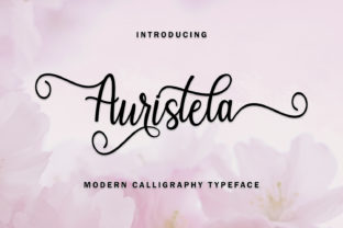 Auristela Script: A Modern Script Font for Creative Product Design