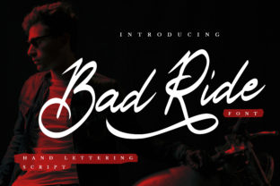 Bad Ride: A Script Handwritten Font for Bold Campaigns