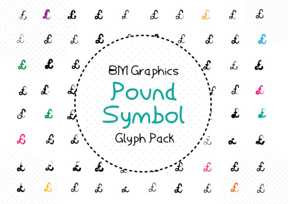 BM Graphics - Pound Symbol for Web Designers and Brand Creators