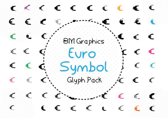 BM Grpahics - Euro Symbol for Editorial Design and Creative Layouts