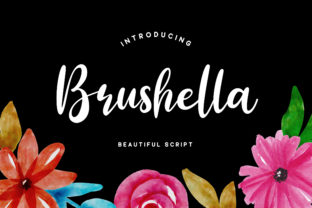 Brushella: A Script Font That Adds Elegance to Branding Projects
