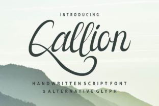 Callion: A Script Font That Elevates Handmade Projects