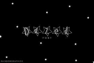 Dazed: A Star-Studded Script Font for Creative Branding