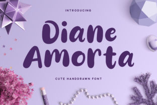 Diane Amorta: A Script Font for Warm Branding and Creative Projects