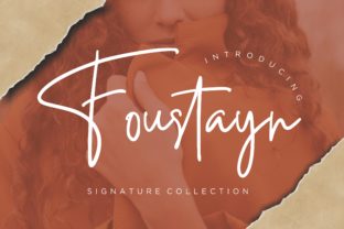 Foustayn: A Script Font That Brings Handmade Charm to Every Project