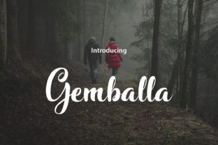 Gemballa: A Script Font That Breathes Life Into Your Handmade Creations