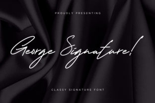 George Signature: A Script Font That Elevates Every Design