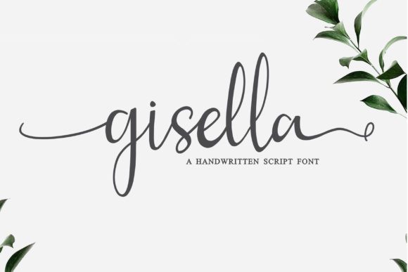Gisella: The Handwritten Font That Elevates Your Brand’s Visual Story