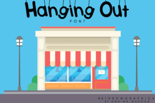 Hanging Out: A Decorative Font for Creative Web Design