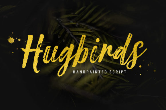 Hugbirds: A Script Handwritten Font for Authentic Web Design
