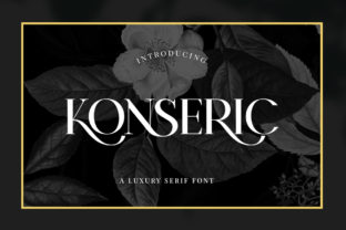 Konseric: A Serif Font for Editorial-Style Web Design