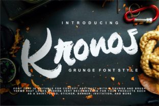 Kronos: A Script Handwritten Font for Bold Editorial Expression