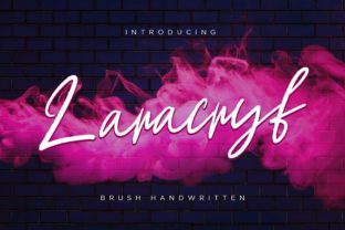 Laracryf: A Bold Script Handwritten Font for Digital Design