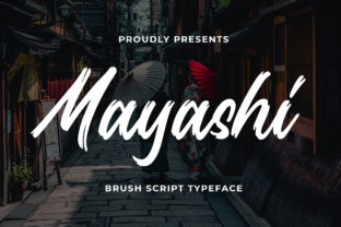 Mayashi: A Script Font That Breathes Romance Into Every Craft Project