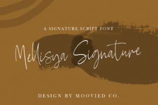 Mellisya Signature: A Romantic Script Font for Handmade Creators