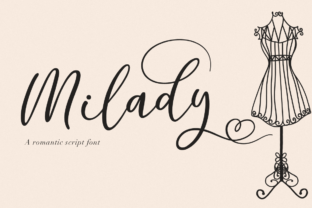 Milady: A Script Font for Elegant Web Design