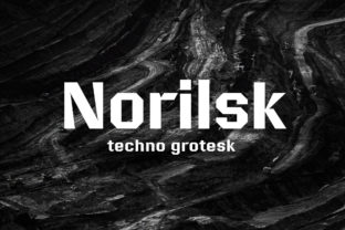 Norilsk: A Modern Sans Serif Font for Campaign Design