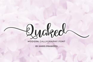 Quaked: The Script Handwritten Font That Elevates Your Digital Brand