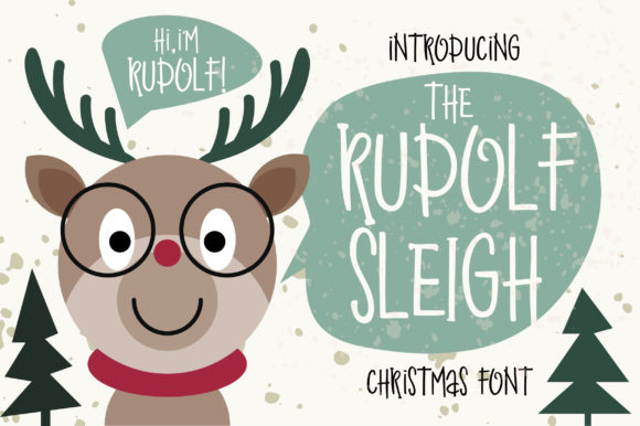 Rudolf Sleigh: A Script Font That Elevates Holiday Branding