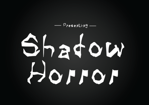 Shadow Horror: A Script Handwritten Font for Creepy Branding