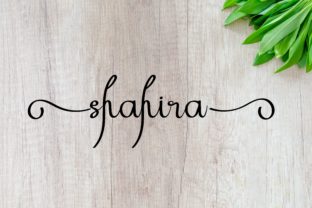 Shahira: A Decorative Font for Romantic Editorial Design