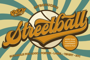 Streetball: A Handwritten Font for Editorial Design
