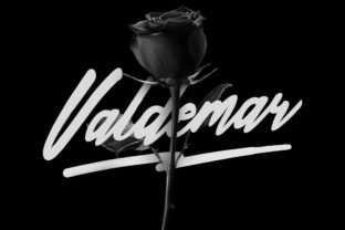 Valdemar: A Script Font for Modern Editorial Design